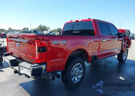 2024 Ford F-250 Lariat from USA, damaged, VIN 1FT8W2BM2REC02142